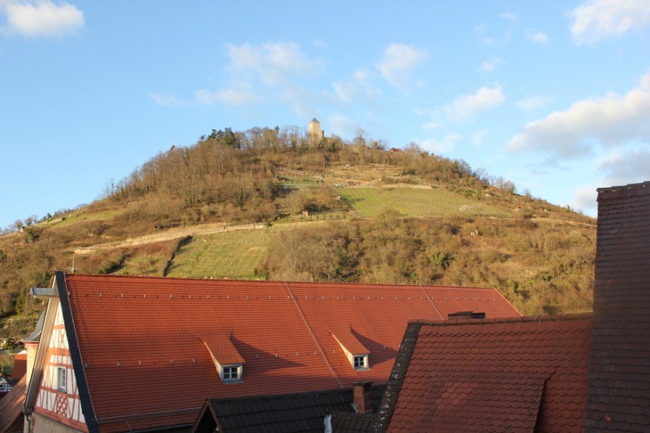 Aussicht z. Starkenburg Maisonettewohnung Heppenheim