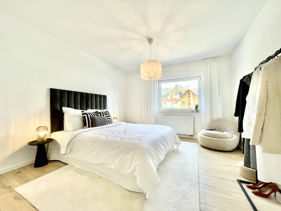 Schlafzimmer I Etagenwohnung Bensheim