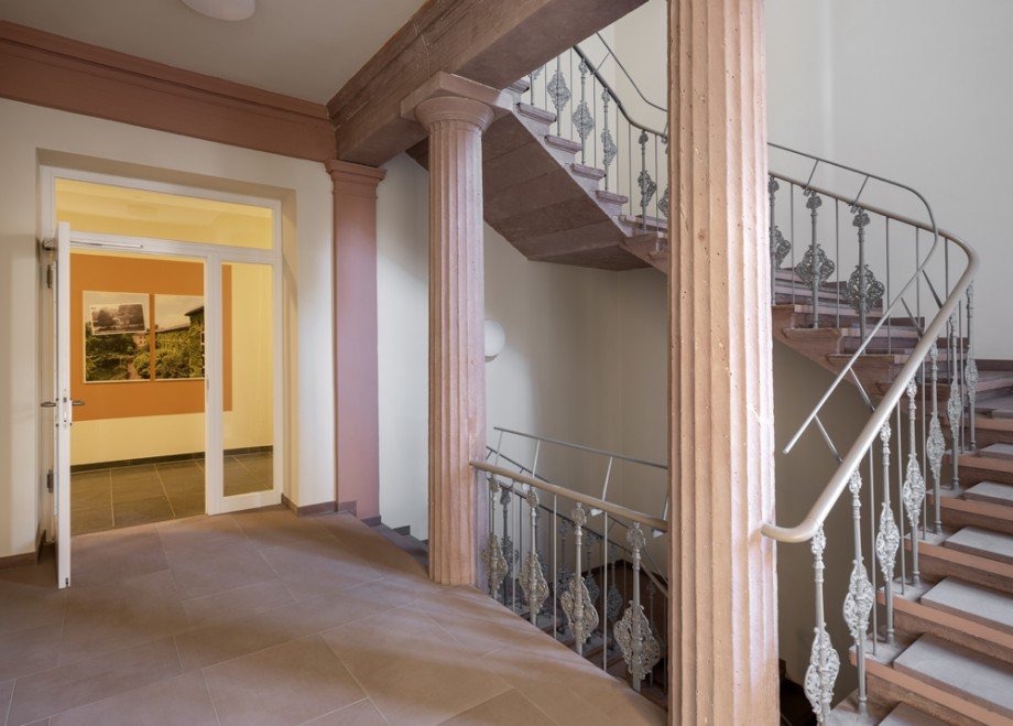 Treppenaufgang Dachgeschosswohnung Heppenheim