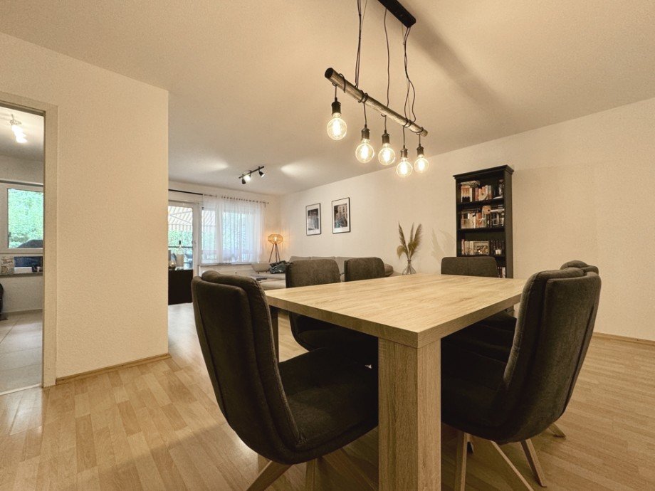Essbereich Erdgeschosswohnung Heppenheim