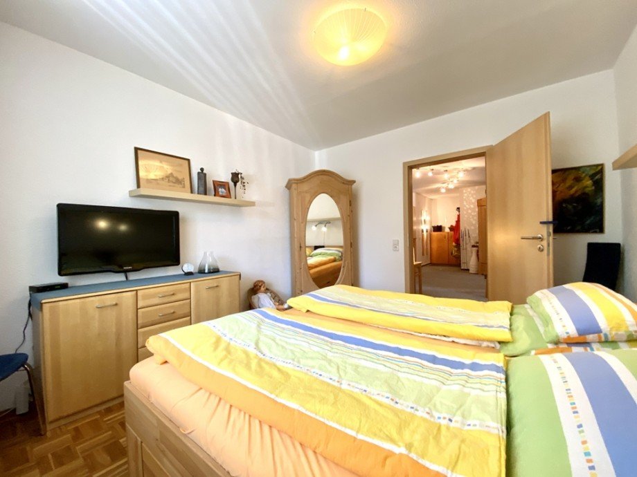 Schlafzimmer II Etagenwohnung Heppenheim