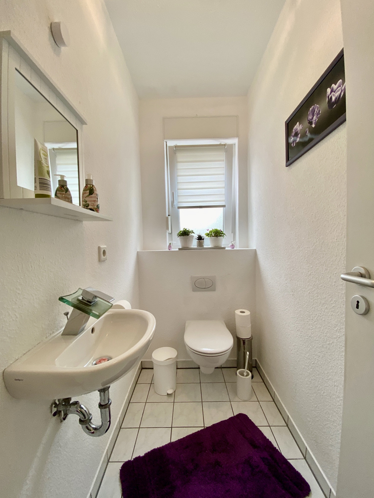 G�ste-WC Etagenwohnung Birkenau