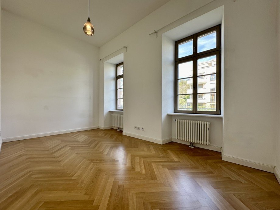 Schlafzimmer II Erdgeschosswohnung Heppenheim (Bergstra�e)