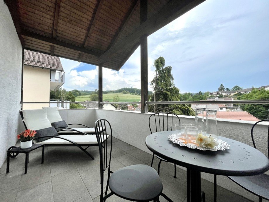 Balkon I Dachgeschosswohnung Heppenheim