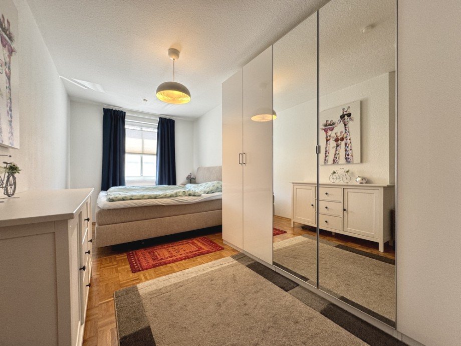 Schlafzimmer II Etagenwohnung Heppenheim