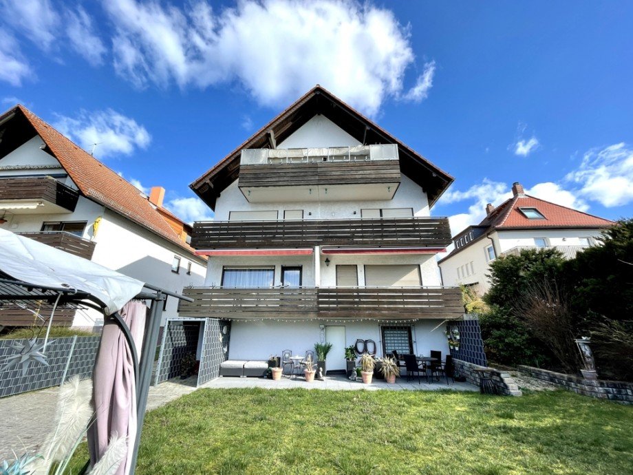 Hausansicht Etagenwohnung Bensheim