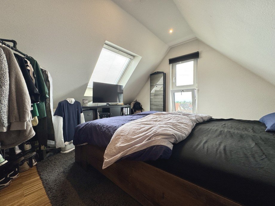 Schlafzimmer III Etagenwohnung Heppenheim