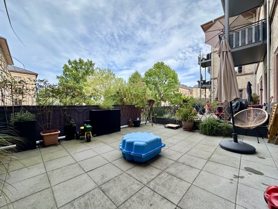 Westterrasse Etagenwohnung Heppenheim