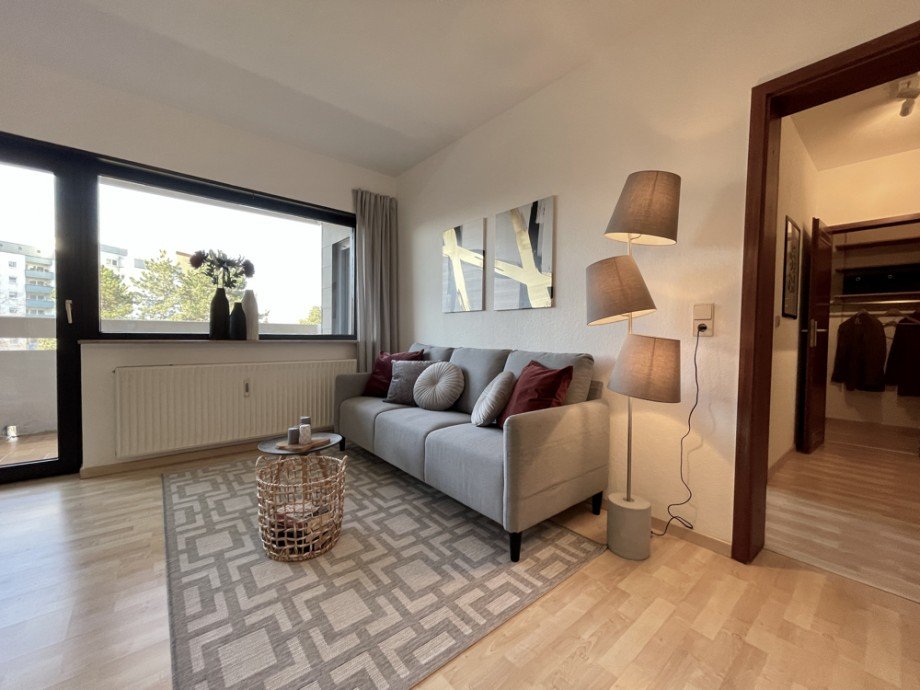Wohnzimmer II Etagenwohnung Heppenheim