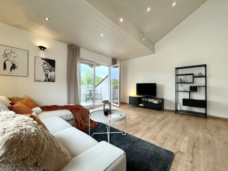 Wohnbereich II Dachgeschosswohnung Heppenheim