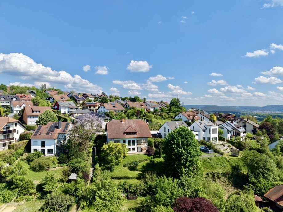 Fernansicht Einfamilienhaus Obernburg am Main