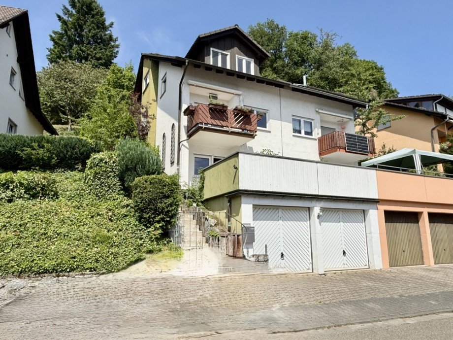 Hausansicht I Doppelhaush�lfte Birkenau