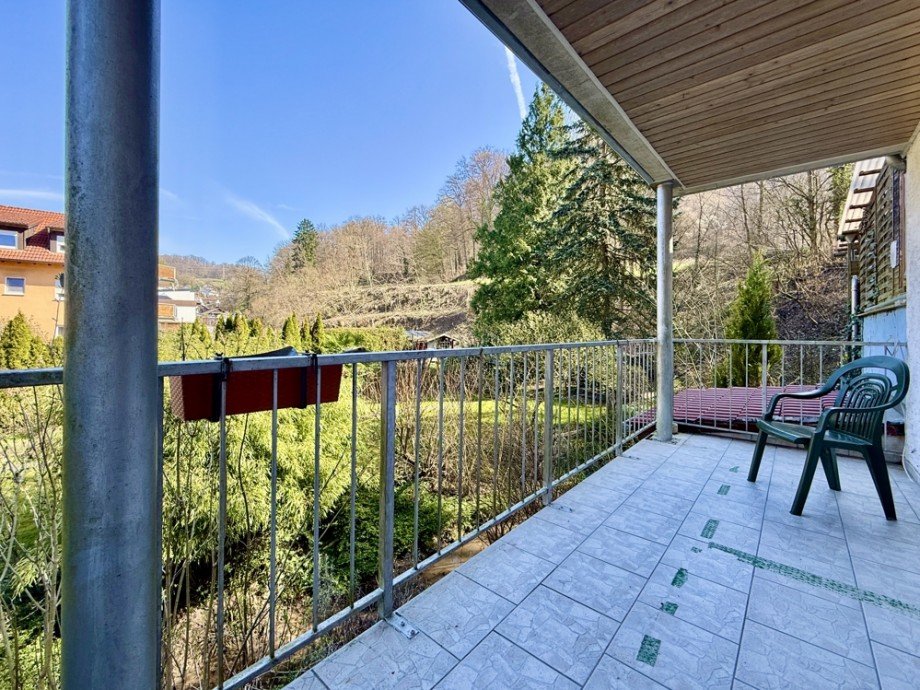 Balkon EG Zweifamilienhaus Laudenbach