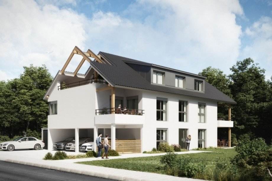 Strassenansicht Erdgeschosswohnung Rimbach