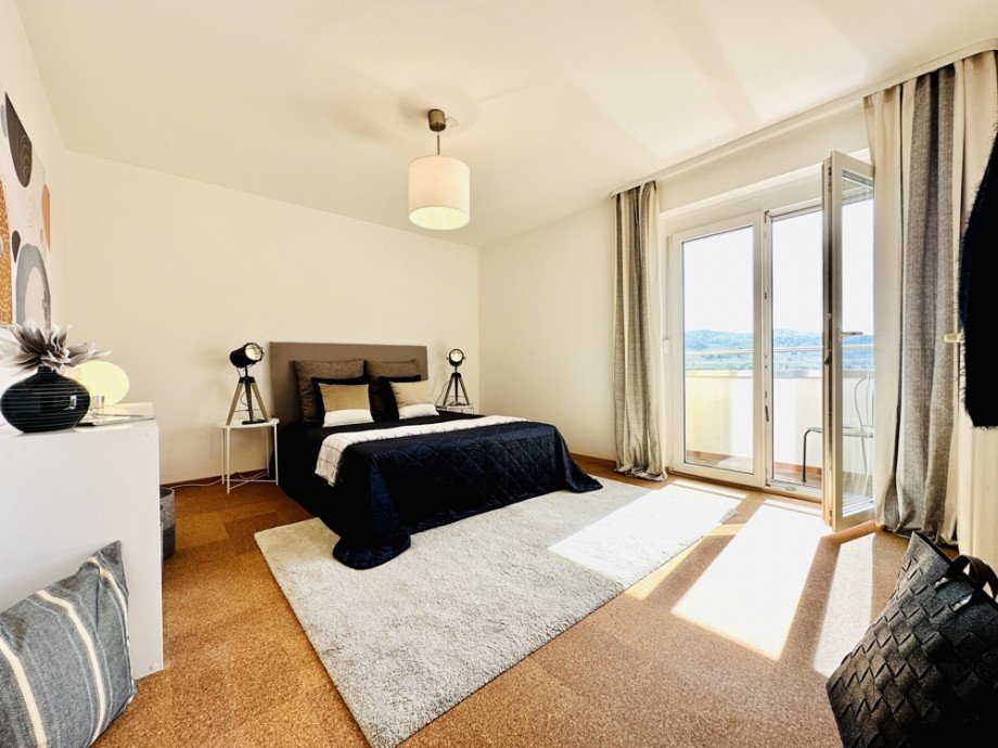 Schlafzimmer I Etagenwohnung Heppenheim (Bergstra�e)