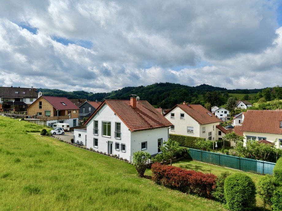 Drohne 2 Einfamilienhaus Heppenheim (Bergstra�e)