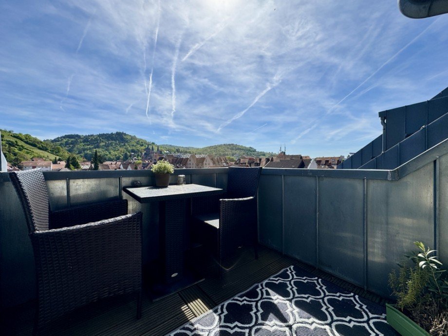Balkon I Etagenwohnung Heppenheim