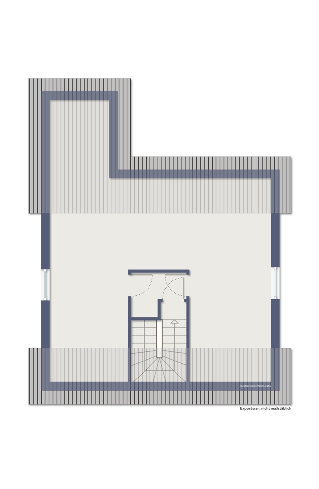 Grundriss DG Einfamilienhaus Heppenheim (Bergstra�e)
