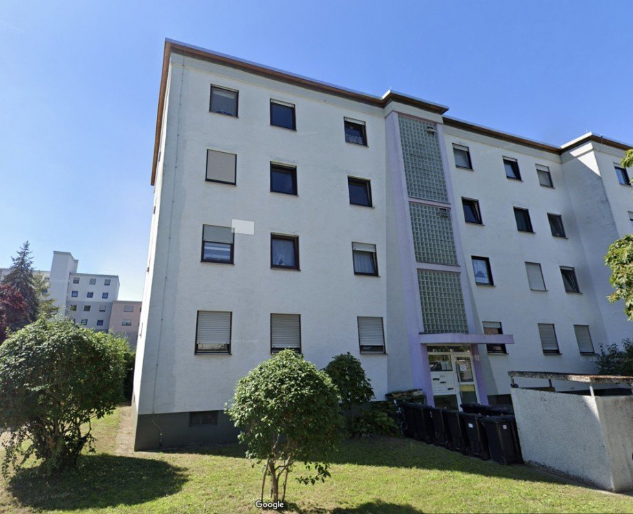 Stra�enansicht Etagenwohnung Zwingenberg