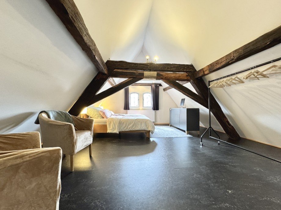 Schlafzimmer I Maisonettewohnung Heppenheim