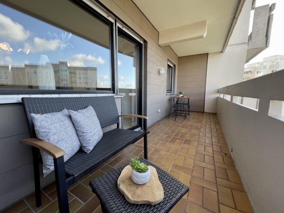 Balkon II Etagenwohnung Heppenheim