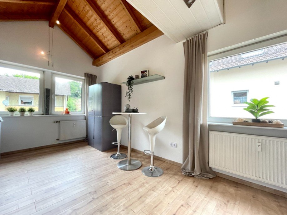 Essbereich Dachgeschosswohnung Heppenheim