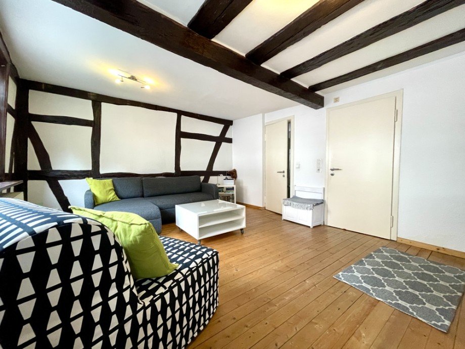 Wohnzimmer II Etagenwohnung Heppenheim